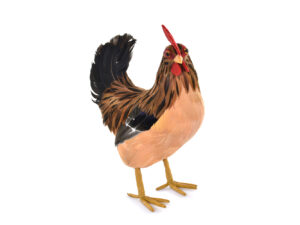 GALLINA 21X10X26,5 CM MARRONE (Cod. 33524-01)