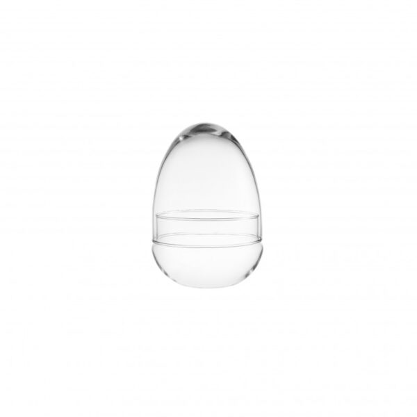 UOVO VETRO H 16,5 D 10,5 CM  (Cod. 33556-01)