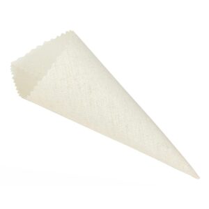 SET 10 CONI COTONE PER RISO CM D6X18 crema (Cod. 28608-03)