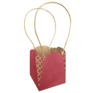 SET 10 PZ. BORSA DUNE 14X14X16 CM rosa (Cod. 33862-01)
