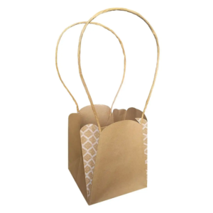 BORSE DUNE 10 PZ. CM 14X14X16 naturale (Cod. 33862-03)