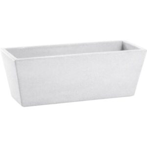 CASSETTA MYSIA RETTANG. CM 40X20 H18 bianco (Cod. 16415-01)