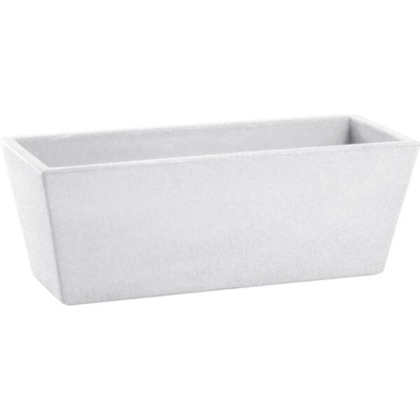 CASSETTA MYSIA RETTANG. CM 40X20 H18 bianco (Cod. 16415-01)