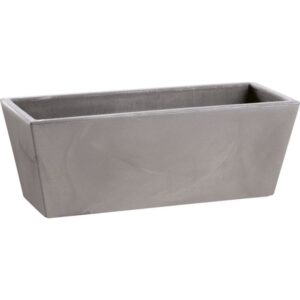 CASSETTA MYSIA RETTANG. CM 40X20 H18 cenere (Cod. 16415-03)