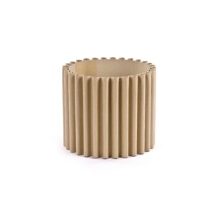 CONTENITORE WAVE DXH INTERNI 15X15 CM (CONF 6PZ) avana (Cod. 29813-01)