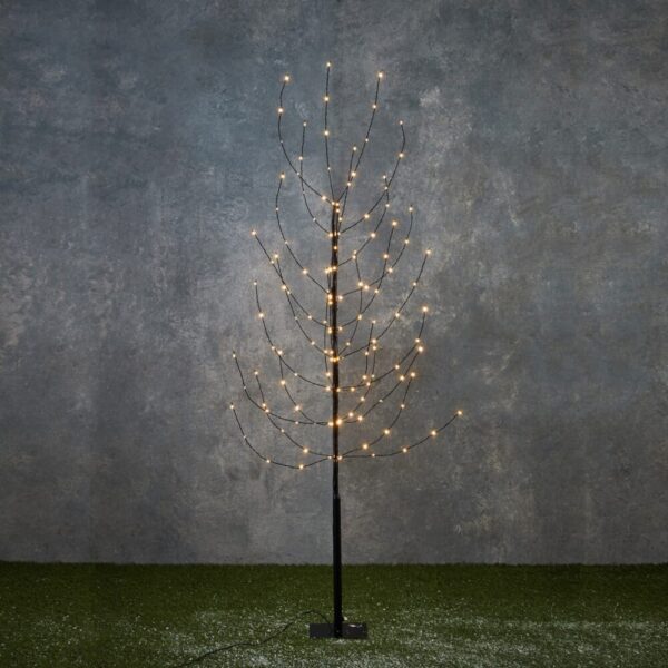 ALBERO C/LUCI 140LED - 15X15 H150 CM  (Cod. 29091-01)