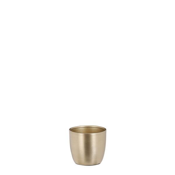 VASO ALANO ORO H6,5 D7 CM  (Cod. 34126-01)
