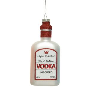 PALLINE VETRO A FORMA BOTTIGLIA 3,2X5,2 H11 vodka (Cod. 33989-02)