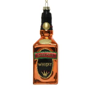 PALLINE VETRO A FORMA BOTTIGLIA 3,2X5,2 H11 whisky (Cod. 33989-03)