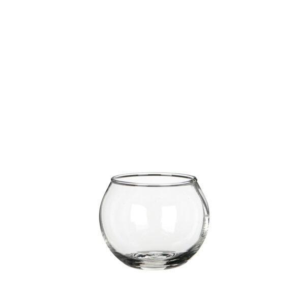 SFERA BOULE IN VETRO D6,7 H5,3 CM  (Cod. 34157-01)