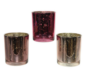 PORTA TEALIGHT VETRO D7 H8,2 CM  (Cod. 34015-01)