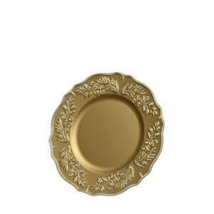 PIATTO CON DECORI D33 CM oro (Cod. 34027-01)