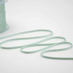 NASTRO DOPPIO RASO ALTA QUALITA' MM3 MT100 verde-mare-9 (Cod. 1067-22)