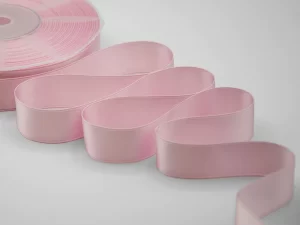 NASTRO DOPPIO RASO ALTA QUALITA' MM.40 MT.25 rosa-baby-20 (Cod. 1044-05)
