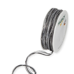 CORDONCINO MISTO 5MM 20MT grigio-argento-nero (Cod. 34323-02)
