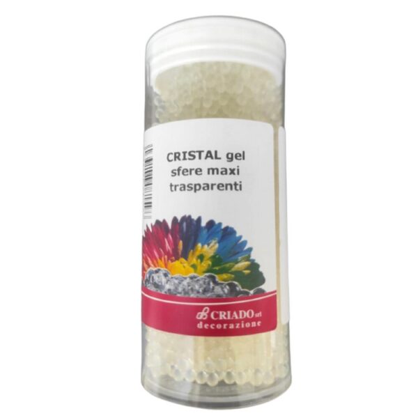 CRISTAL GEL SFERE MAXI TRASPARENTI 100GR  (Cod. 23880-01)