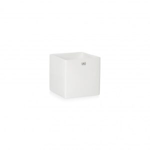CUBO CERAMICA CM 7,5X7,5X7,5 CM bianco (Cod. 32143-02)