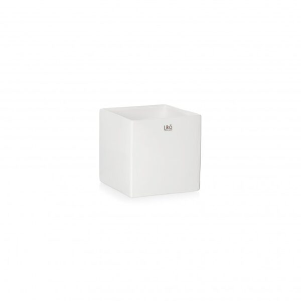 CUBO CERAMICA CM 7,5X7,5X7,5 CM bianco (Cod. 32143-02)
