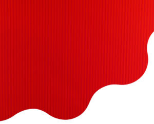 SOTTOVASI MARGHERITA MILLERIGHE 40MY D90 50PZ rosso (Cod. 30887-03)