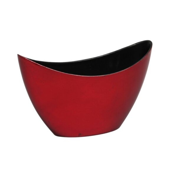 VASO A BARCA PLASTICA 20X9X9 CM rosso (Cod. 30164-01)