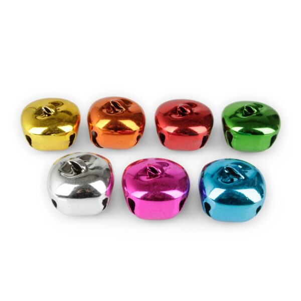 SET 35 PZ CAMPANELLINE METALLO D3,7 H3 CM  (Cod. 34467-01)