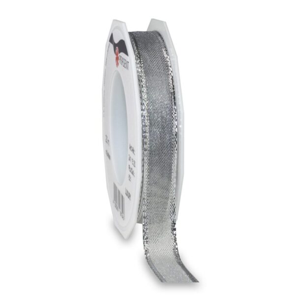 NASTRO LUXURY 20Mt 15MM argento (Cod. 22468-02)