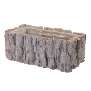 PORTAFIORI LEGNO RETTANGOLARE 24X12,5X9 CM  (Cod. 33889-01)