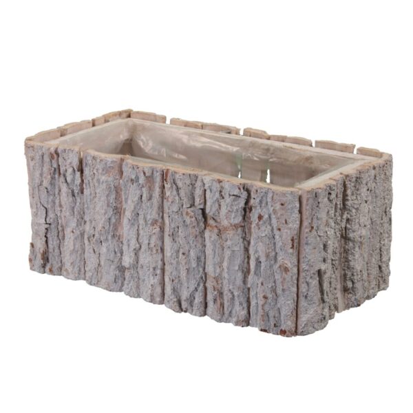 PORTAFIORI LEGNO RETTANGOLARE 27X15X11 CM  (Cod. 33890-01)