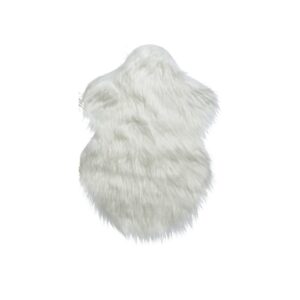 TAPPETINO PELLICCIA 38X55 CM bianco (Cod. 31081-01)