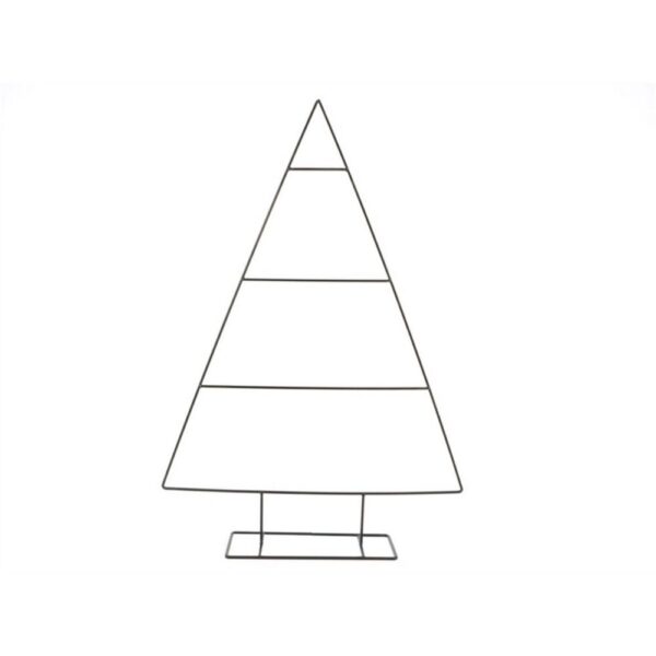 STRUTTURA ALBERO DI NATALE IN FERRO 39X11 H58 CM  (Cod. 34424-01)
