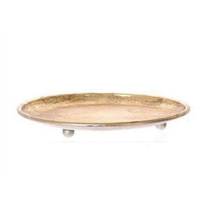 PIATTO TAZA METALLO D30 H4  (Cod. 34441-01)