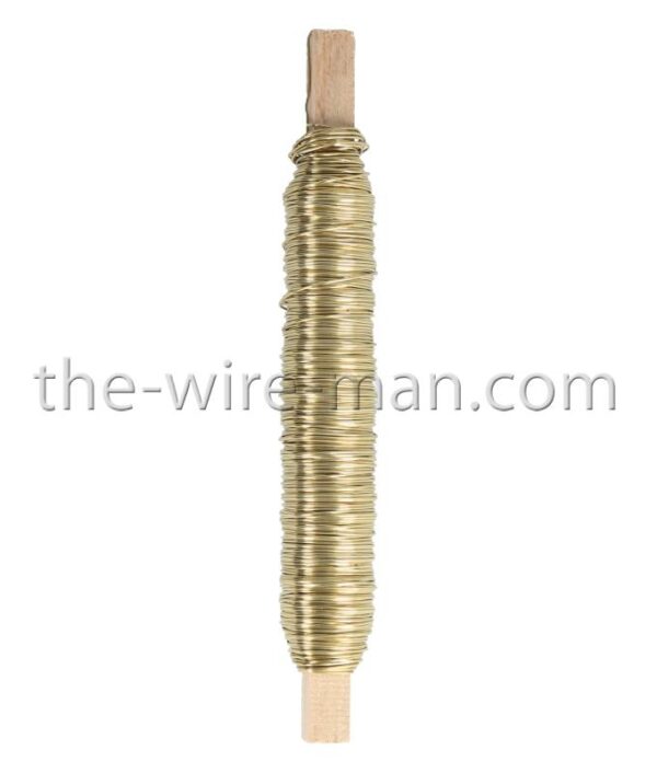 SPOLETTA FILO DECORATIVO GR.100 MM.0,50/0,55 50MT. oro (Cod. 2750-05)