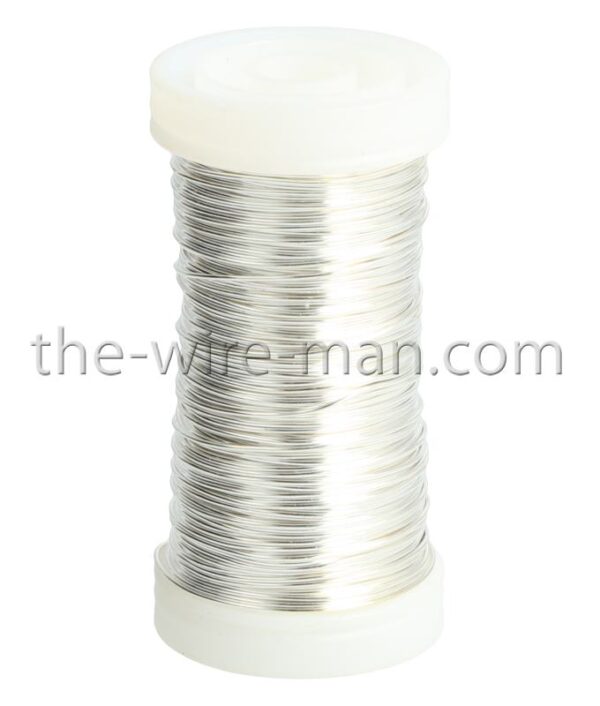 BOBINA FILO FERRO DECO PREMIUM MM.0,30 GR.100 argento (Cod. 1434-09)