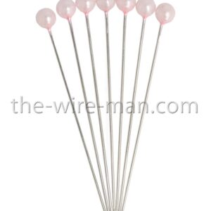 SPILLI PERLE 65/60MM D6 MM 100 PZ rosa (Cod. 30527-13)