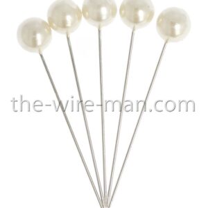 SPILLI PERLE 60MM D10MM 50PZ. champagne (Cod. 30528-05)