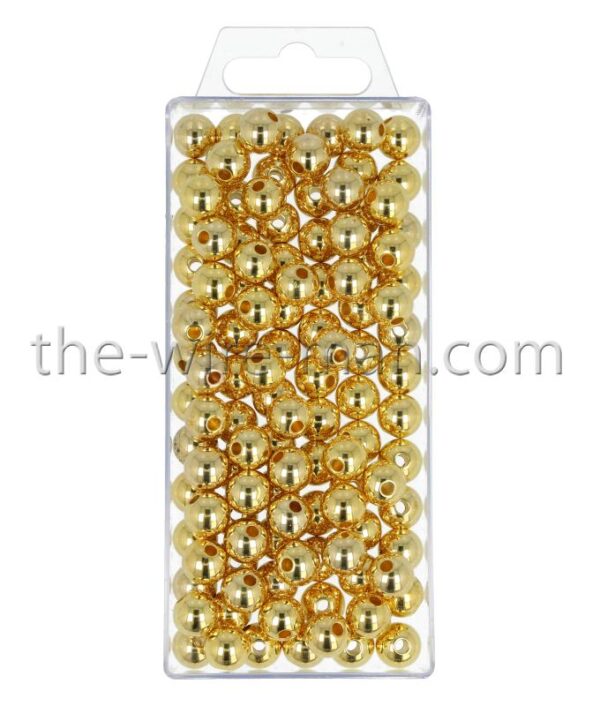 PERLE METALLICHE 10MM-115 PZ. oro (Cod. 27915-01)