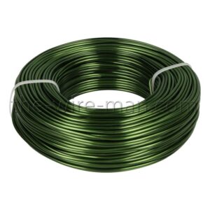 FILO ALLUMINIO LACCATO MM.2 MT.60 500GR verde-oliva (Cod. 3576-09)