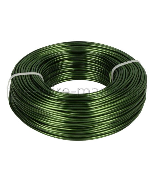 FILO ALLUMINIO LACCATO MM.2 MT.60 500GR verde-oliva (Cod. 3576-09)