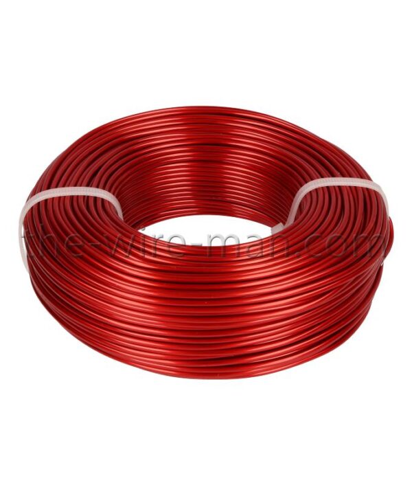 FILO ALLUMINIO LACCATO MM.2 MT.60 500GR rosso (Cod. 3576-12)