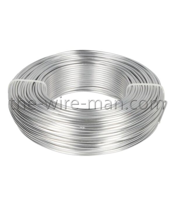 FILO ALLUMINIO LACCATO MM.2 MT.60 500GR argento (Cod. 3576-14)