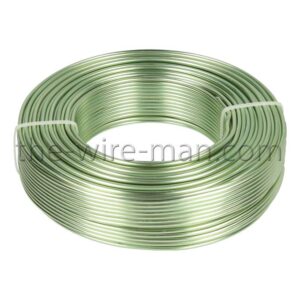 FILO ALLUMINIO LACCATO MM.2 MT.60 500GR verde-menta (Cod. 3576-16)