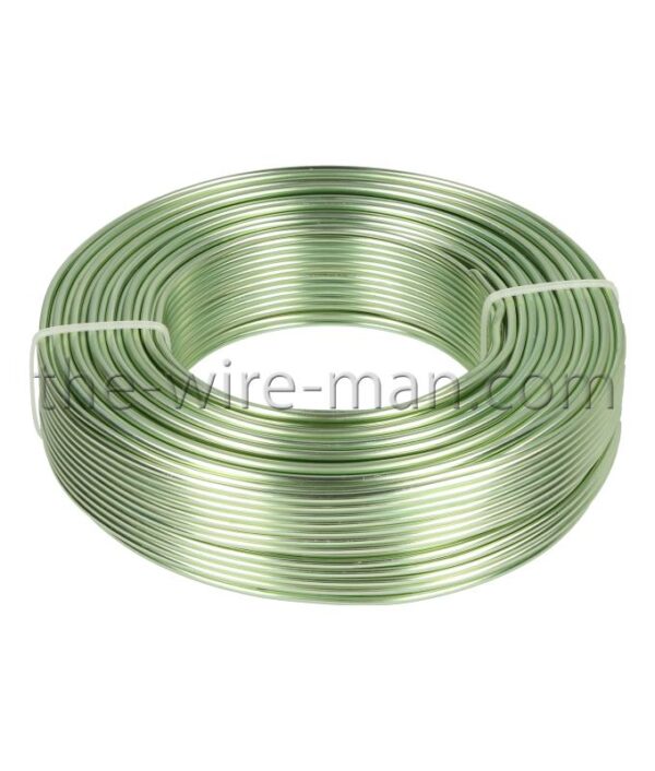 FILO ALLUMINIO LACCATO MM.2 MT.60 500GR verde-menta (Cod. 3576-16)