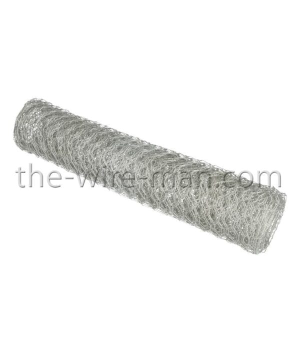 RETE A MAGLIA ESAGONALE  30CM X 3MT argento (Cod. 34452-01)