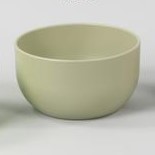 CIOTOLA CERAMICA H14 D26,10 CM - IDEALE PER 3 ORCHIDEE  verde-salvia (Cod. 32608-04)