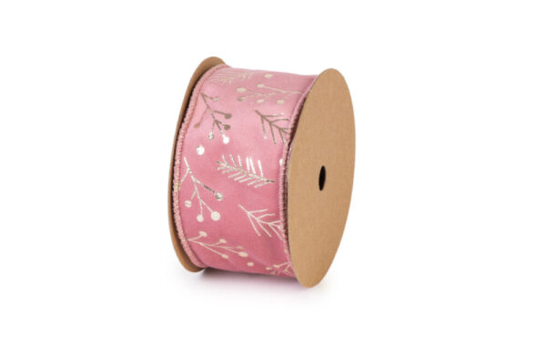 NASTRO RICHMOND 63 MM 10 MT rosa (Cod. 34657-01)