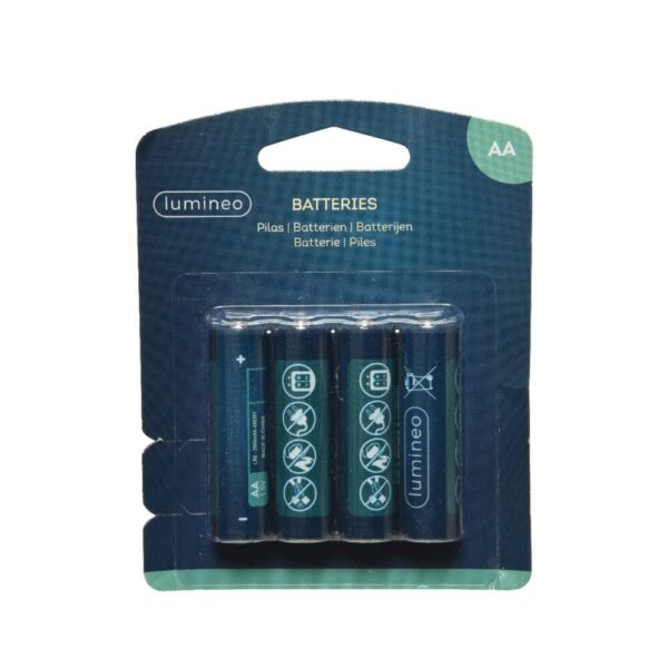BLISTER 4 BATTERIE AA   (Cod. 34009-01)