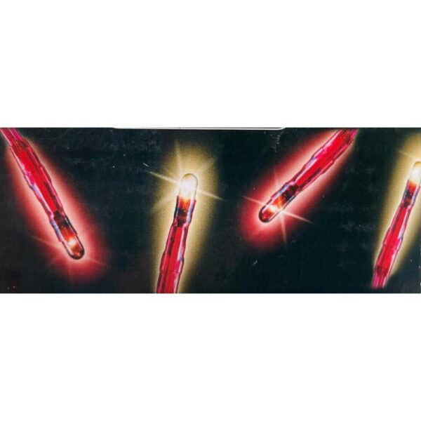 FILO 176 LUCI CON FILO ROSSO DA INTERNO 2,5+6 mt luci-rosse-e-bianche (Cod. 11225-02)