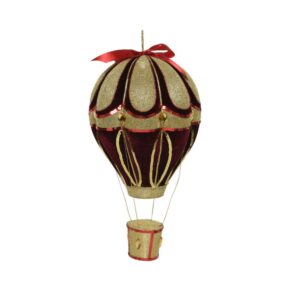 MONGOLFIERA POLIESTERE D23 H40 CM  (Cod. 34090-01)