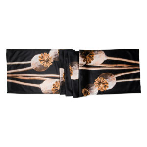 RUNNER IN VELLUTO' POPPY CAPSULES'  (Cod. 34666-01)