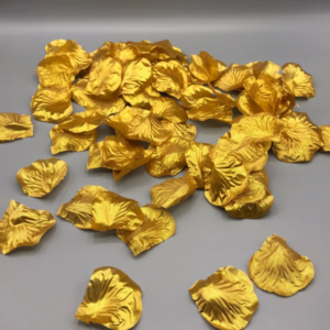 BUSTA 80 PETALI ARTIFICIALI oro (Cod. 14521-01)